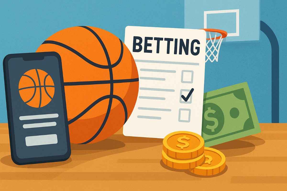 Aplicativo CBF365 mostrando apostas de basquete ao vivo